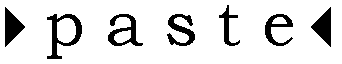  Paste Magazine Logo: Click for the home page